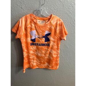 Under Armour Shirt girls orange size youth‎ medium